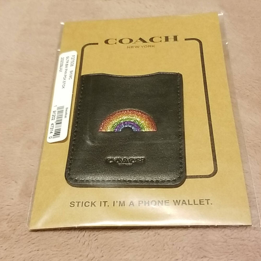 Coach Phone wallet- authentic